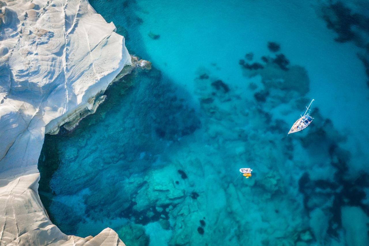 Psaravolada Hotel Milos Agia Kiriaki Beach  Luaran gambar